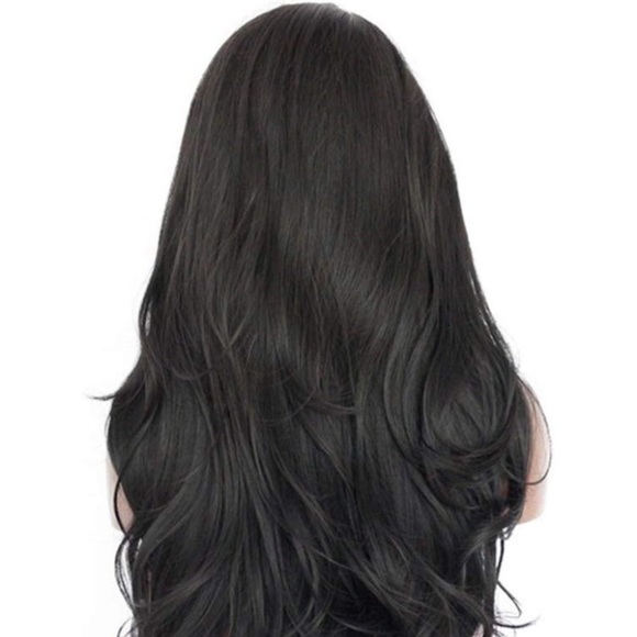 Yosenia T. 24” BLACK  STRAIGHT LACEFRONT Wig *NWT - Picture 5 of 6